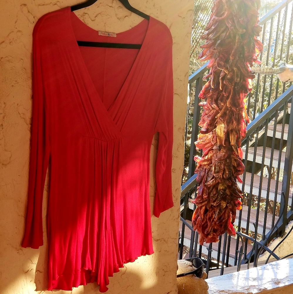 Sexy Red Tunic